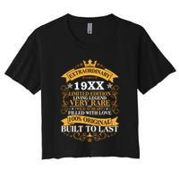 Extraordinary Custom Year Limited Edition Built To Last Personalize Birthday Crop Top