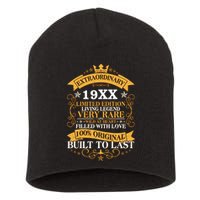 Extraordinary Custom Year Limited Edition Built To Last Personalize Birthday Short Acrylic Beanie