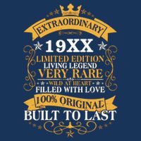 Extraordinary Custom Year Limited Edition Built To Last Personalize Birthday Infant Baby Jersey Bodysuit