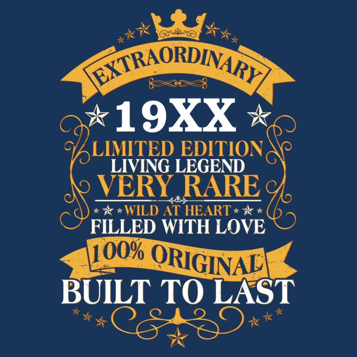 Extraordinary Custom Year Limited Edition Built To Last Personalize Birthday Infant Baby Jersey Bodysuit