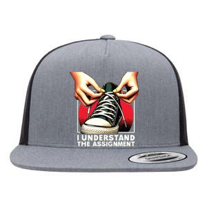 Election Day 2024 I Understand The Assignment Kamala Harris Flat Bill Trucker Hat