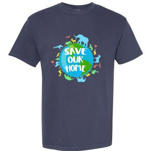 Earth Day 2023 Environmental Nature Planet Garment-Dyed Heavyweight T-Shirt