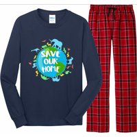 Earth Day 2023 Environmental Nature Planet Long Sleeve Pajama Set