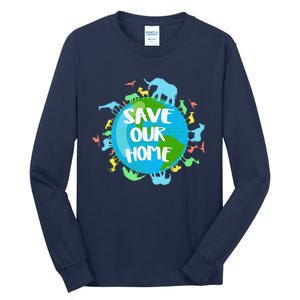 Earth Day 2023 Environmental Nature Planet Tall Long Sleeve T-Shirt