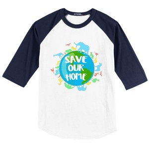 Earth Day 2023 Environmental Nature Planet Baseball Sleeve Shirt