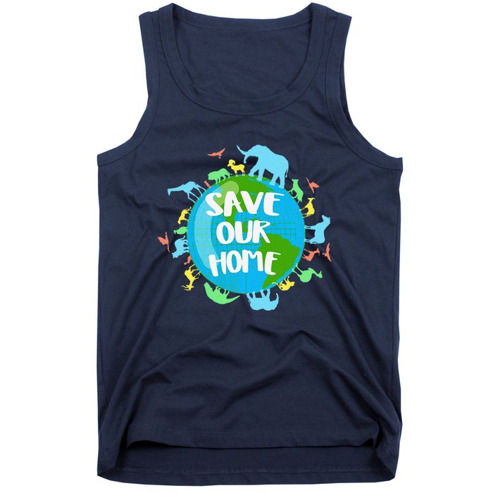 Earth Day 2023 Environmental Nature Planet Tank Top