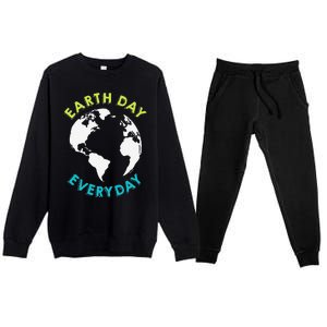 Earth Day 2023 Pocket Design Earth Day Everyday Premium Crewneck Sweatsuit Set