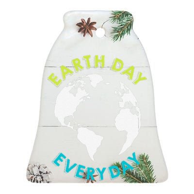 Earth Day 2023 Pocket Design Earth Day Everyday Ceramic Bell Ornament