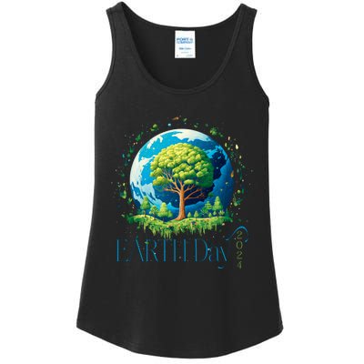 Earth Day 2024 Environmental International Awareness Ladies Essential Tank