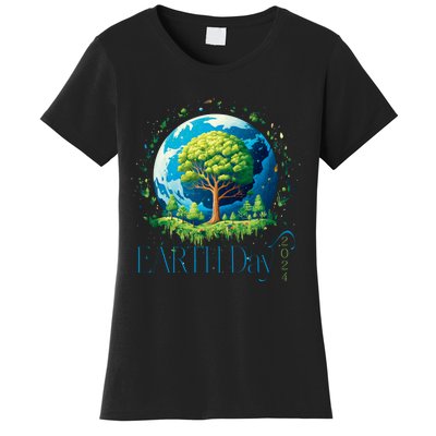 Earth Day 2024 Environmental International Awareness Women's T-Shirt