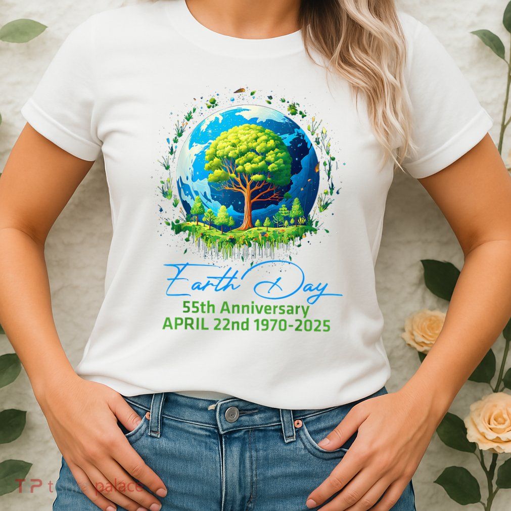 Earth Day 2025 55th Anniversary Earth Day Women's T-Shirt
