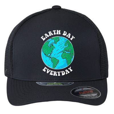 Earth Day 2023 Pocket Design Earth Day Everyday Flexfit Unipanel Trucker Cap