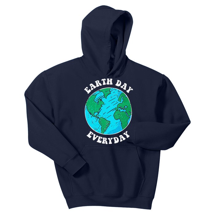 Earth Day 2023 Pocket Design Earth Day Everyday Kids Hoodie