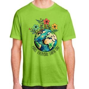 Earth Day 2024 Funny Earth Day Make Everyday Earth Day Adult ChromaSoft Performance T-Shirt