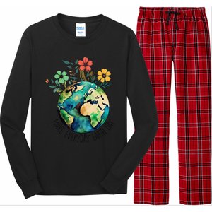 Earth Day 2024 Funny Earth Day Make Everyday Earth Day Long Sleeve Pajama Set