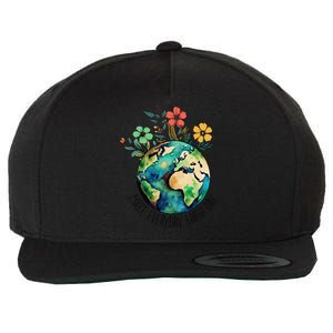 Earth Day 2024 Funny Earth Day Make Everyday Earth Day Wool Snapback Cap