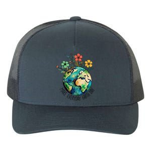 Earth Day 2024 Funny Earth Day Make Everyday Earth Day Yupoong Adult 5-Panel Trucker Hat