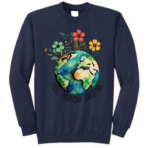 Earth Day 2024 Funny Earth Day Make Everyday Earth Day Sweatshirt