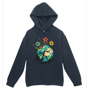 Earth Day 2024 Funny Earth Day Make Everyday Earth Day Urban Pullover Hoodie