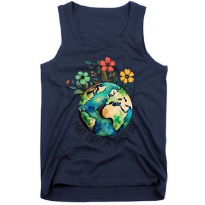 Earth Day 2024 Funny Earth Day Make Everyday Earth Day Tank Top