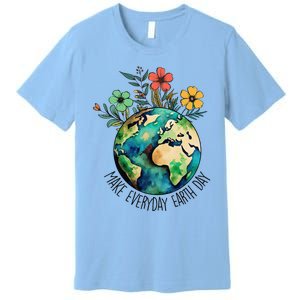 Earth Day 2024 Funny Earth Day Make Everyday Earth Day Premium T-Shirt