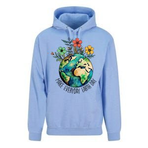 Earth Day 2024 Funny Earth Day Make Everyday Earth Day Unisex Surf Hoodie