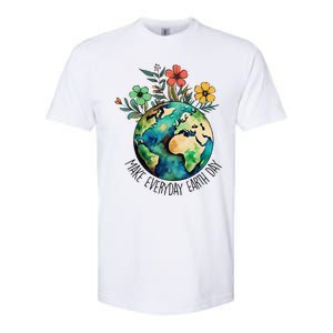 Earth Day 2024 Funny Earth Day Make Everyday Earth Day Softstyle CVC T-Shirt