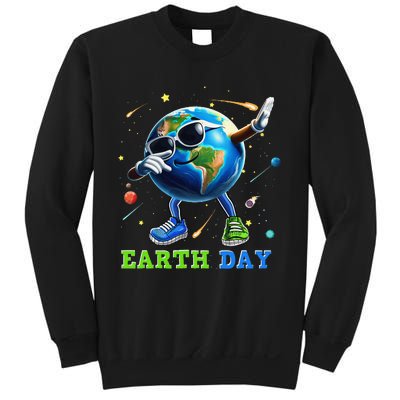 Earth Day 2024 Funny Earth Day Dab Sweatshirt