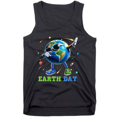 Earth Day 2024 Funny Earth Day Dab Tank Top