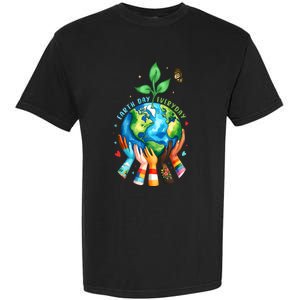 Earth Day 2024 Everyday Protect Environment Save The Planet Garment-Dyed Heavyweight T-Shirt