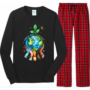 Earth Day 2024 Everyday Protect Environment Save The Planet Long Sleeve Pajama Set