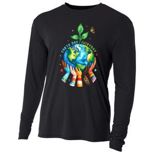 Earth Day 2024 Everyday Protect Environment Save The Planet Cooling Performance Long Sleeve Crew