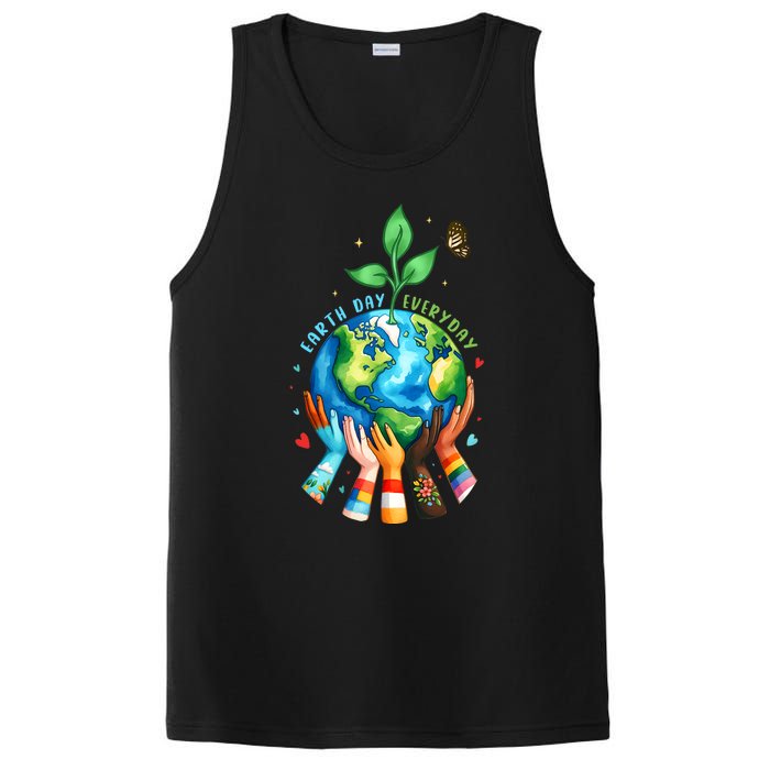 Earth Day 2024 Everyday Protect Environment Save The Planet PosiCharge Competitor Tank