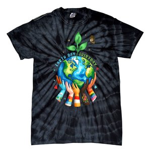 Earth Day 2024 Everyday Protect Environment Save The Planet Tie-Dye T-Shirt