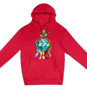 Earth Day 2024 Everyday Protect Environment Save The Planet Premium Pullover Hoodie