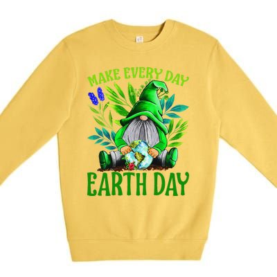 Earth Day 2024 Make Earth Day Every Day Premium Crewneck Sweatshirt