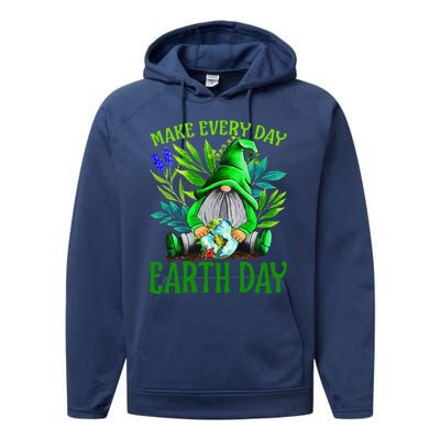 Earth Day 2024 Make Earth Day Every Day Performance Fleece Hoodie