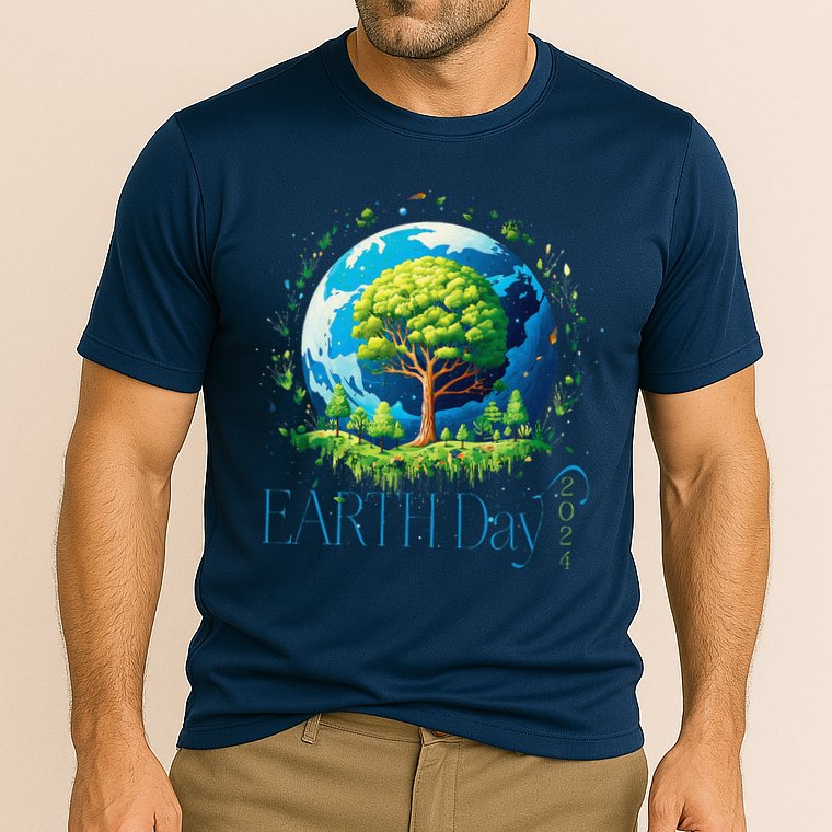 Earth Day 2024 Environmental International Awareness Cooling Performance Crew T-Shirt