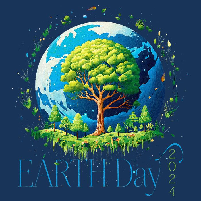 Earth Day 2024 Environmental International Awareness Cooling Performance Crew T-Shirt