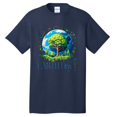 Earth Day 2024 Environmental International Awareness Tall T-Shirt