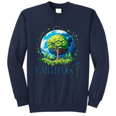 Earth Day 2024 Environmental International Awareness Tall Sweatshirt