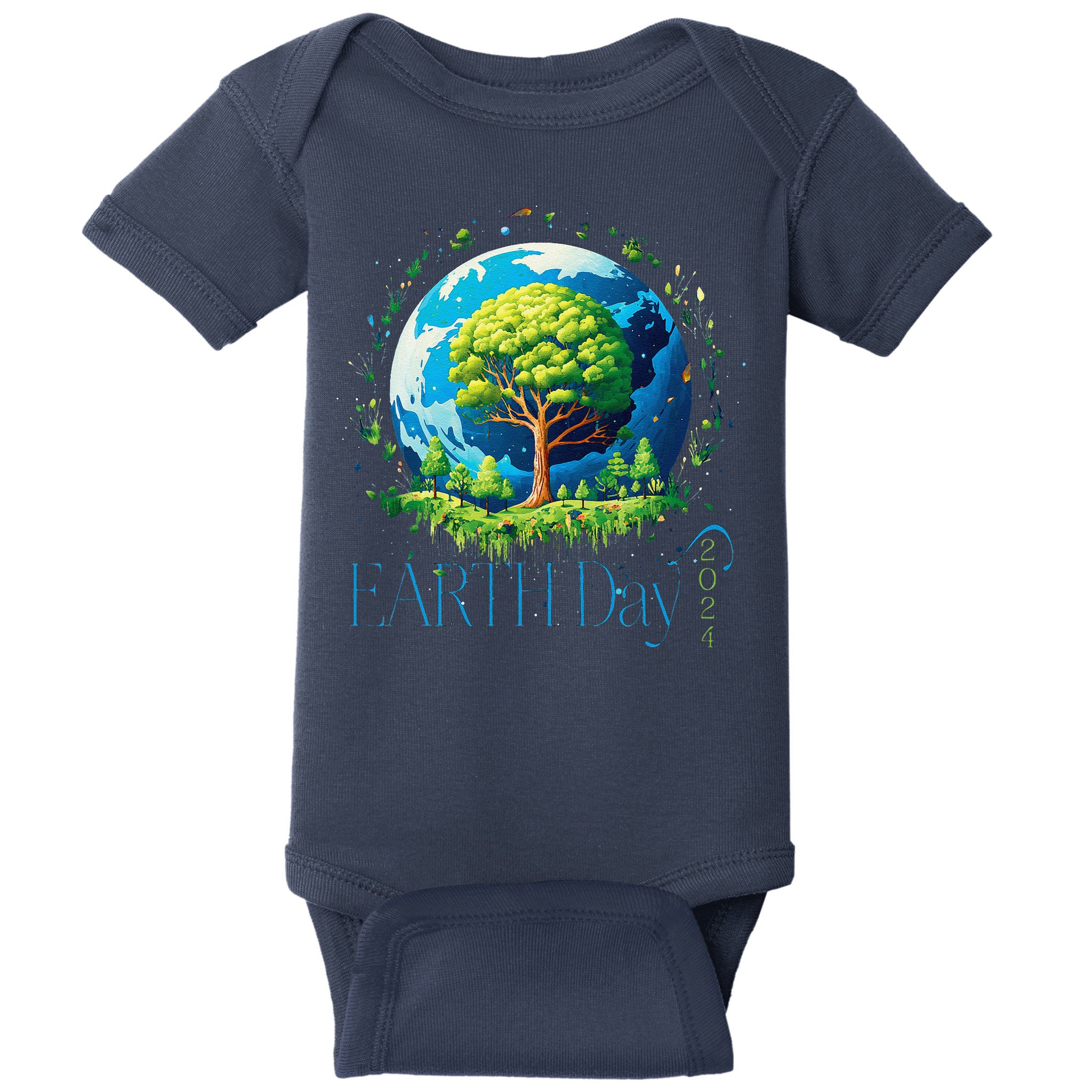 Earth Day 2024 Environmental International Awareness Baby Bodysuit