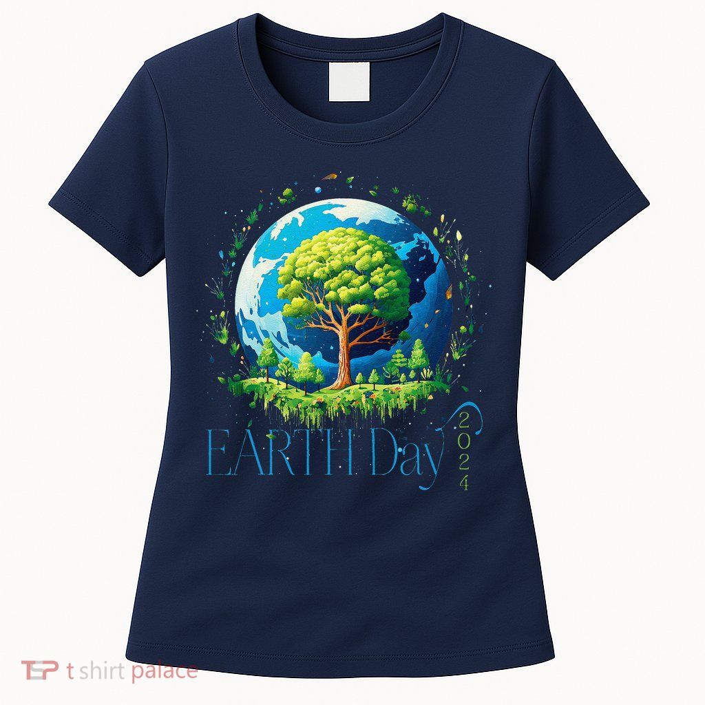 Earth Day 2024 Environmental International Awareness Women's T-Shirt