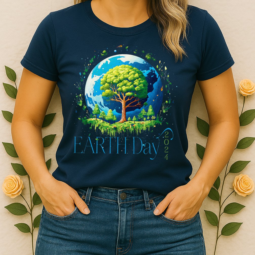 Earth Day 2024 Environmental International Awareness Womens T-Shirt