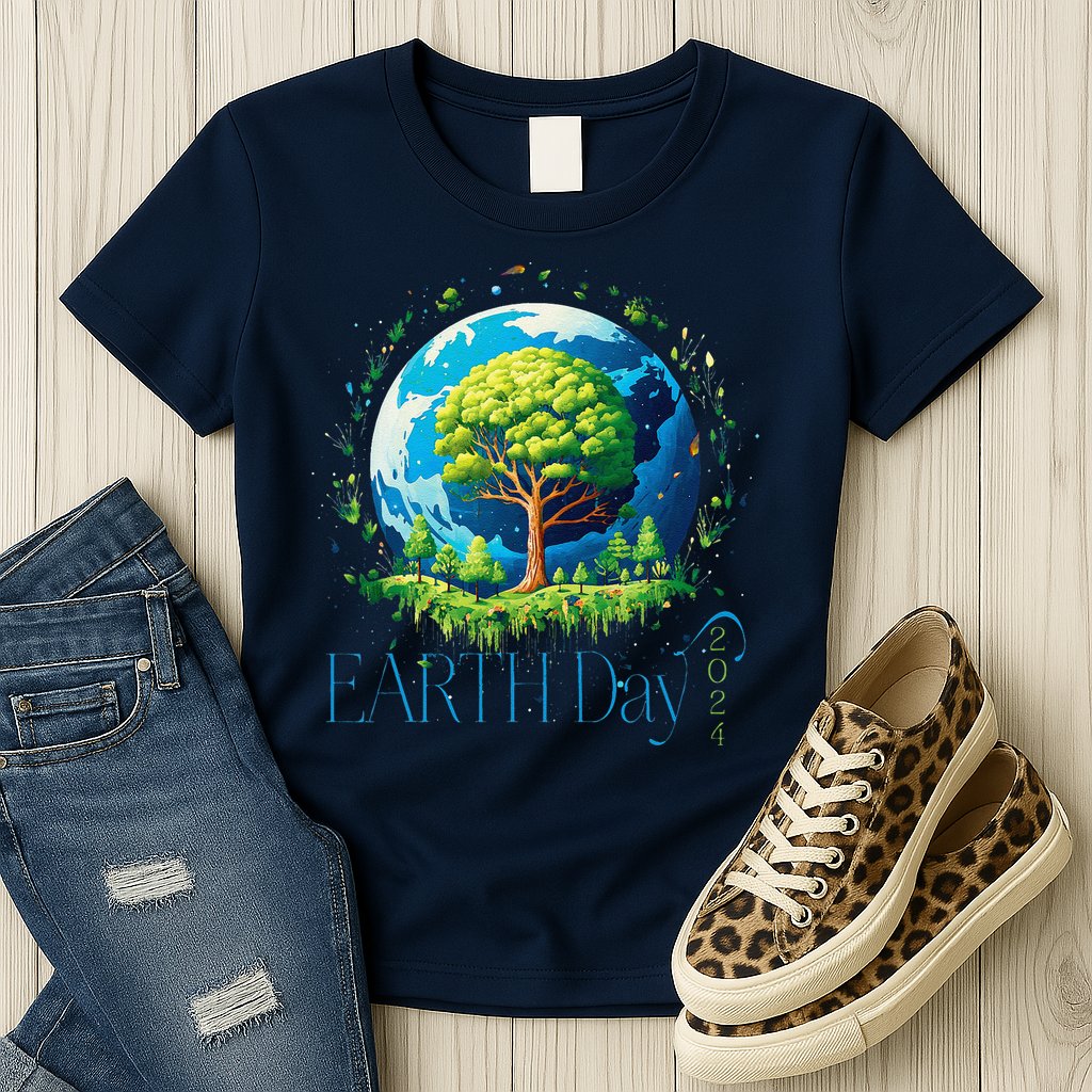 Earth Day 2024 Environmental International Awareness Womens T-Shirt