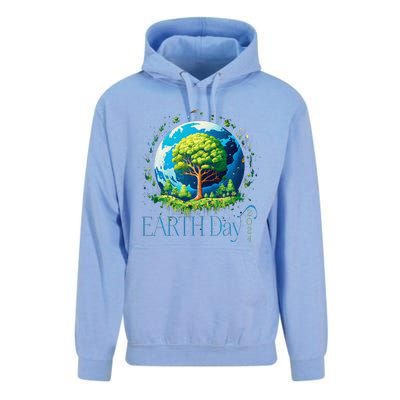 Earth Day 2024 Environmental International Awareness Unisex Surf Hoodie