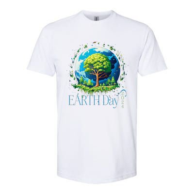 Earth Day 2024 Environmental International Awareness Softstyle CVC T-Shirt