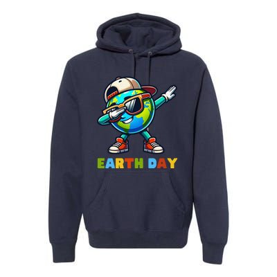 Earth Day 2024 Funny Earth Day Dabing Premium Hoodie