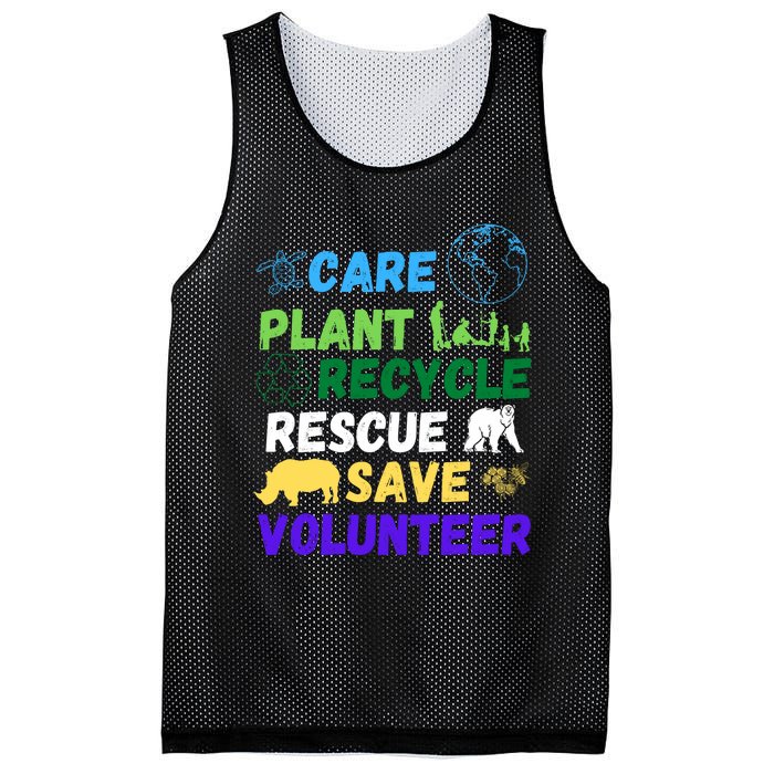 Earth Day 2024 Save Bees Rescue Animals Plant Trees Recycle Mesh Reversible Basketball Jersey Tank