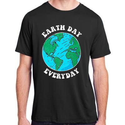 Earth Day 2023 Pocket Design Earth Day Everyday Adult ChromaSoft Performance T-Shirt